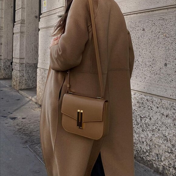 Demellier Vancouver Bag Deep Toffee Smooth - Picture 2 of 4